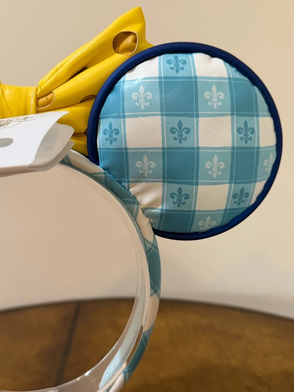 NEW DISNEY EPCOT FRANCE REMY & EMILE RATATOUILE EARS HEADBAND BIG CHEESE BOW